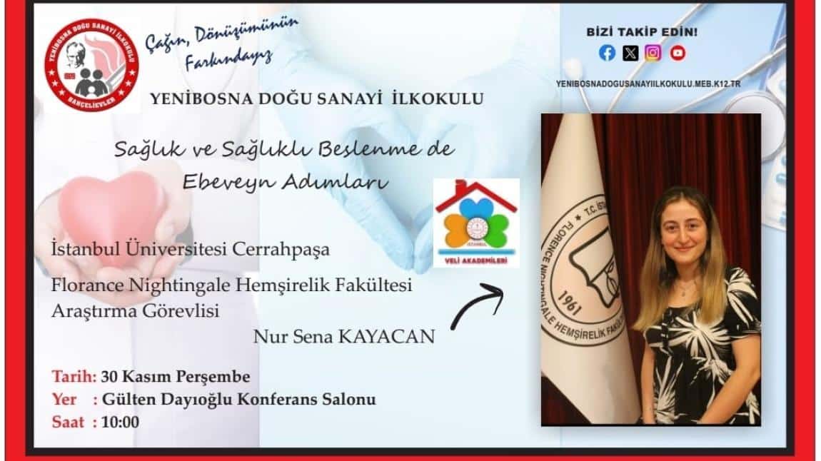 İstanbul Veli Akademileri Projesi - Sağlık ve Sağlıklı Beslenme 
