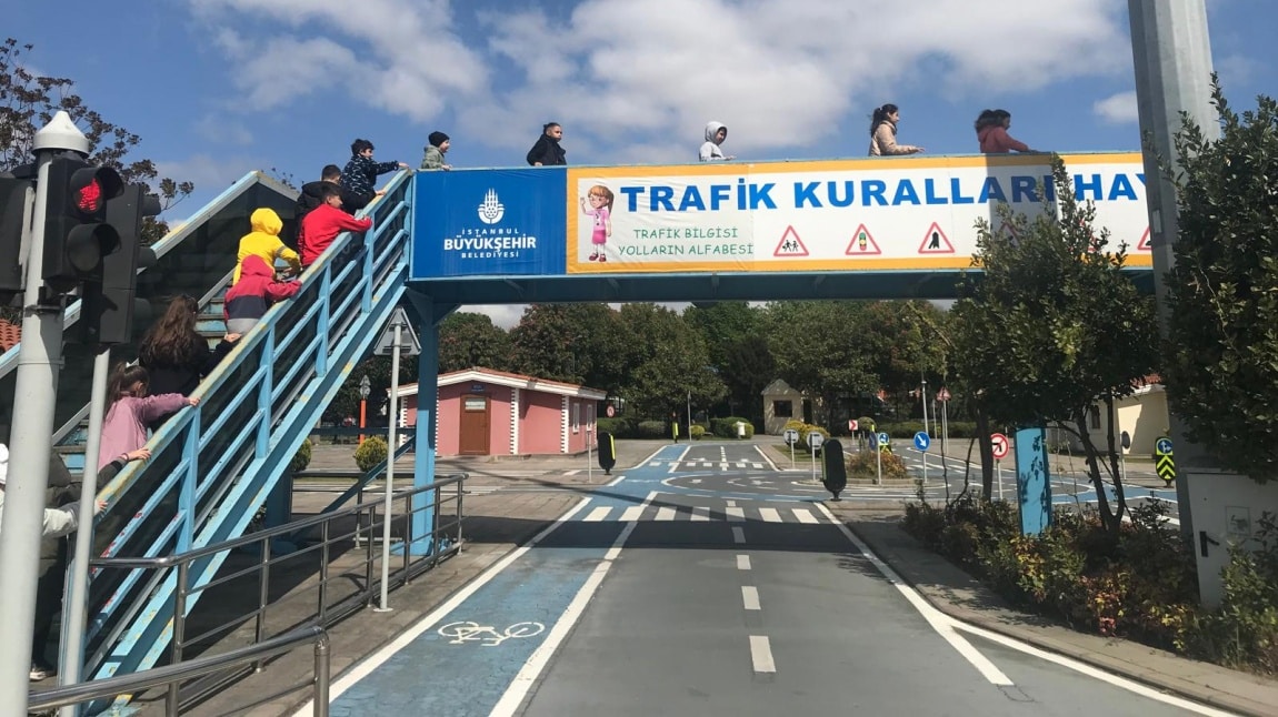 4C Sınıfımız İBB Trafik Eğitim Parkında